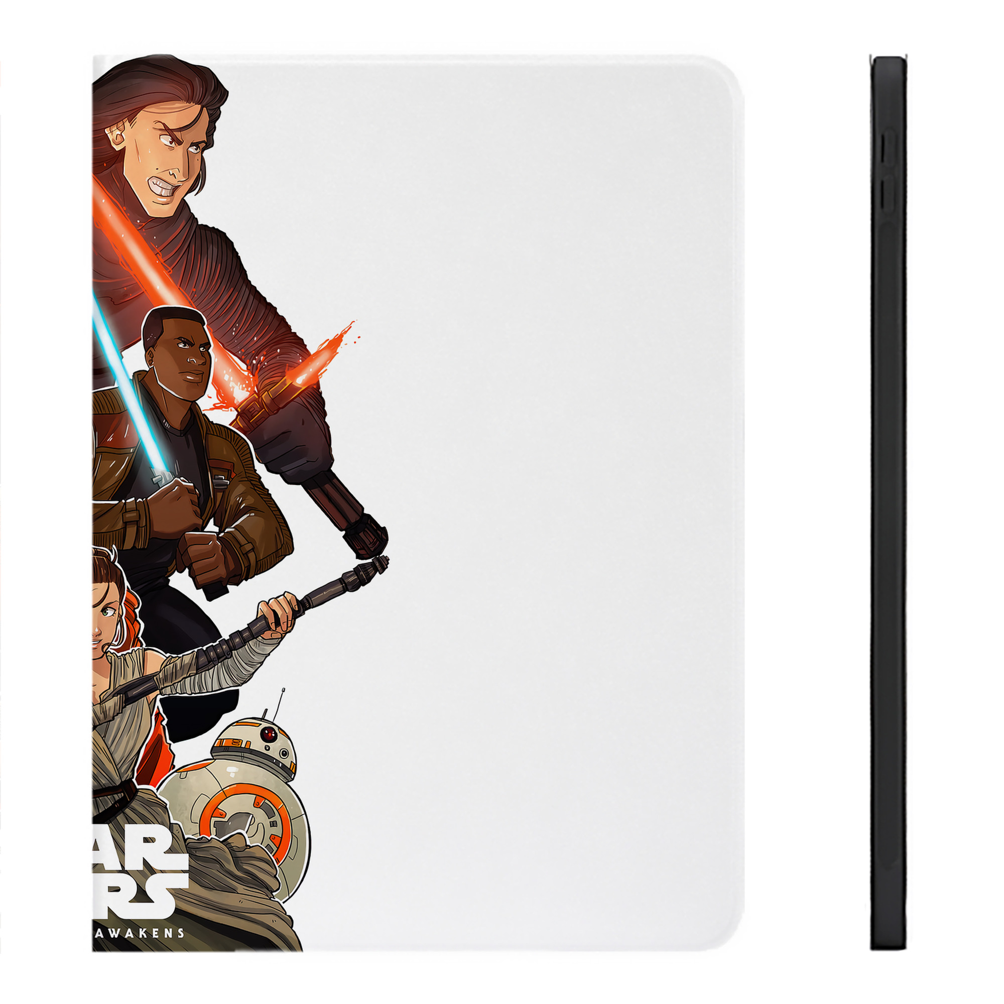 （画像用） スター・ウォーズ Star Wars IPadケース ペンホルダー付き ブックスタイルデザイン